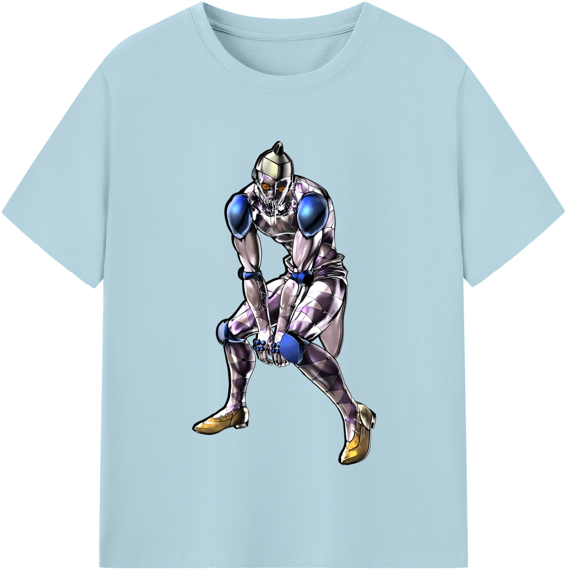 （画像用） ジョジョの奇妙な冒険 JoJo's Bizarre Adventure 綿100％半袖Tシャツ（フロントプリント）